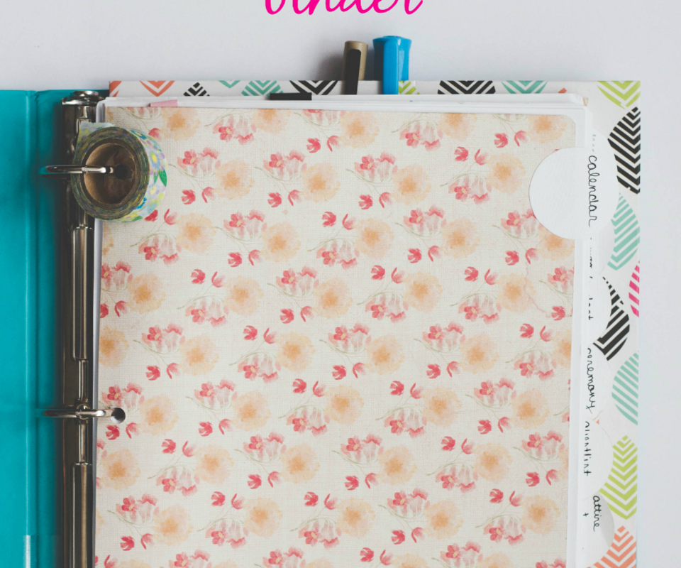 DIY Wedding Binder: Easy Step-by-Step Guide by Tory Stender