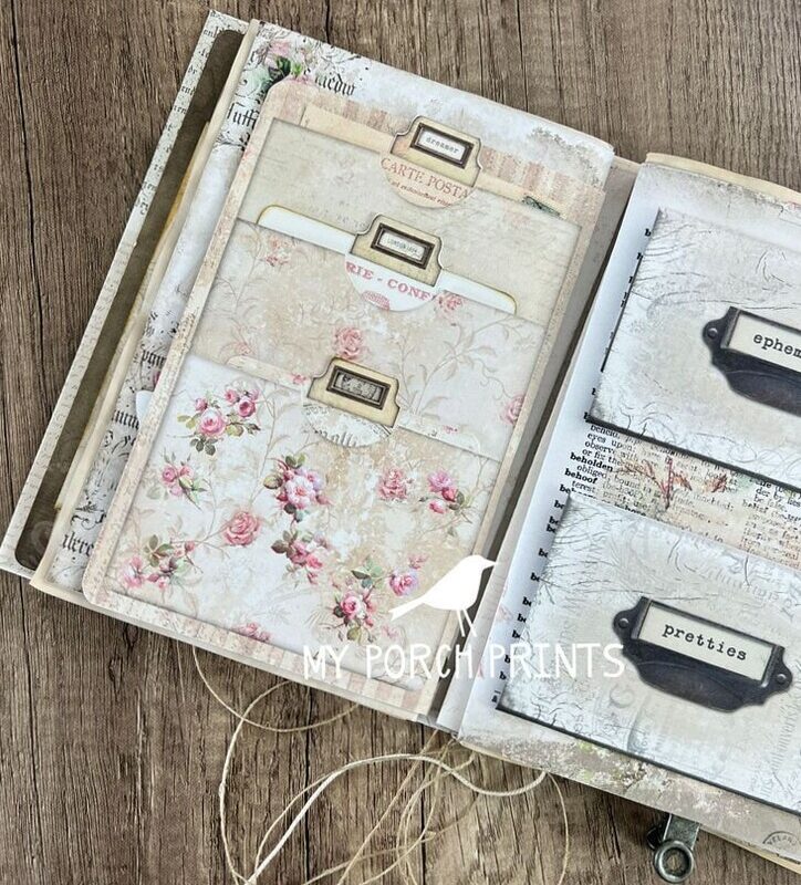 🕯️ ✨ 12 Junk Journal Page Ideas for Digital Design & Planners | stay inspired all year long
