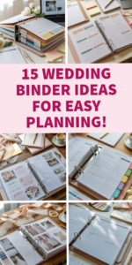 15 Wedding Binder Ideas for Easy Planning! — 👰 🍰 romanticize your routine