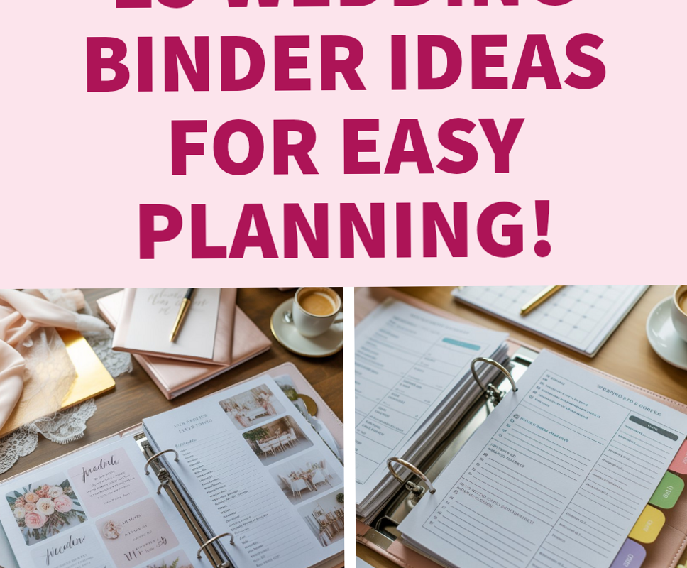 15 Wedding Binder Ideas for Easy Planning! — 👰 🍰 romanticize your routine