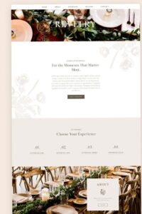 🥂 💍 20+ Best Squarespace Templates for Photographers 2024 | romanticize your routine