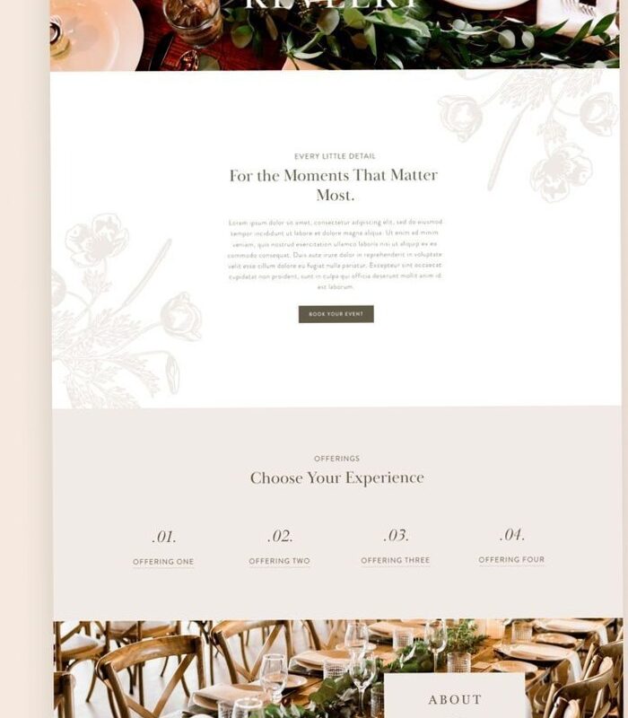 🥂 💍 20+ Best Squarespace Templates for Photographers 2024 | romanticize your routine