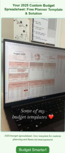 📊 📝 2025 Custom Budget Planner: Free Template & Creative Design Solution | game-changing digital system