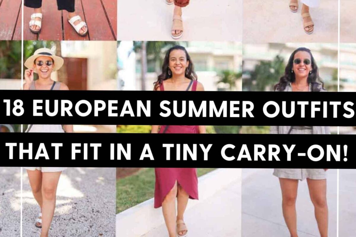 📅 📝 2026 Carry-On Packing List: 14 Pieces, 18 Summer Outfits in Europe | dream life manifestation