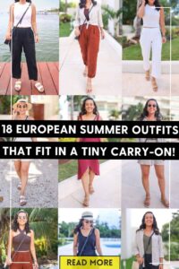 📅 📝 2026 Carry-On Packing List: 14 Pieces, 18 Summer Outfits in Europe | dream life manifestation