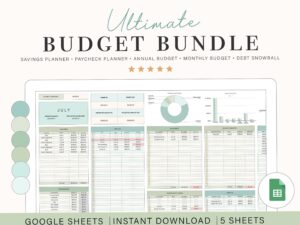📍 🌈 2026 efficiency hack: All-in-One Budget & Financial Planner Template