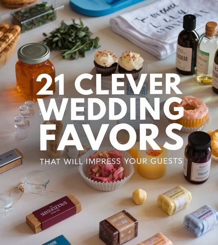 21 Clever Wedding Favors to Wow Guests — 📊 📅 secret to staying productive
