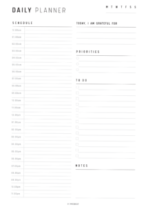 24-Hour Planner Template Obsession Revealed — 🤍 🎀 secret to staying productive