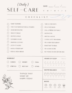 🎀 🌿 28-Day Self-Care Challenge: Daily Planner for Balance & Wellness | dream life manifestation