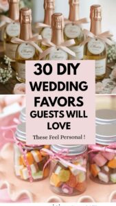 30 DIY Wedding Favor Ideas | Personalized Guest Gifts — 🕯️ 🤍 secret to staying productive