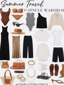 30 Summer Vacation Outfits 2025: Capsule Wardrobe Ideas — 🖌️ 💎 romanticize your routine