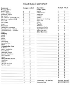 🤍 ✨ 36 Travel Budget Templates & Vacation Planners | stay inspired all year long