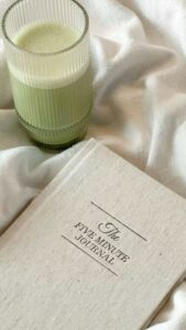 🥂 🌸 5-Minute Journal for Creative Productivity & Digital Design Inspiration | romanticize your routine