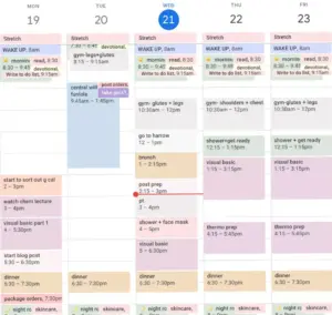 5 Stunning Google Calendar Color Schemes for Style — SOJI — 💎 🖌️ secret to staying productive