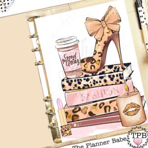 A5 Fashion Planner Dashboard Cover & Inserts for Happy Planner & Erin Condren — 📝 📝 pro digital dashboard