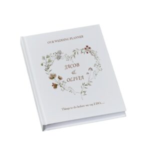 A5 Watercolor Heart Wedding Planner Engagement Gift — 🌿 🌿 stay inspired all year long