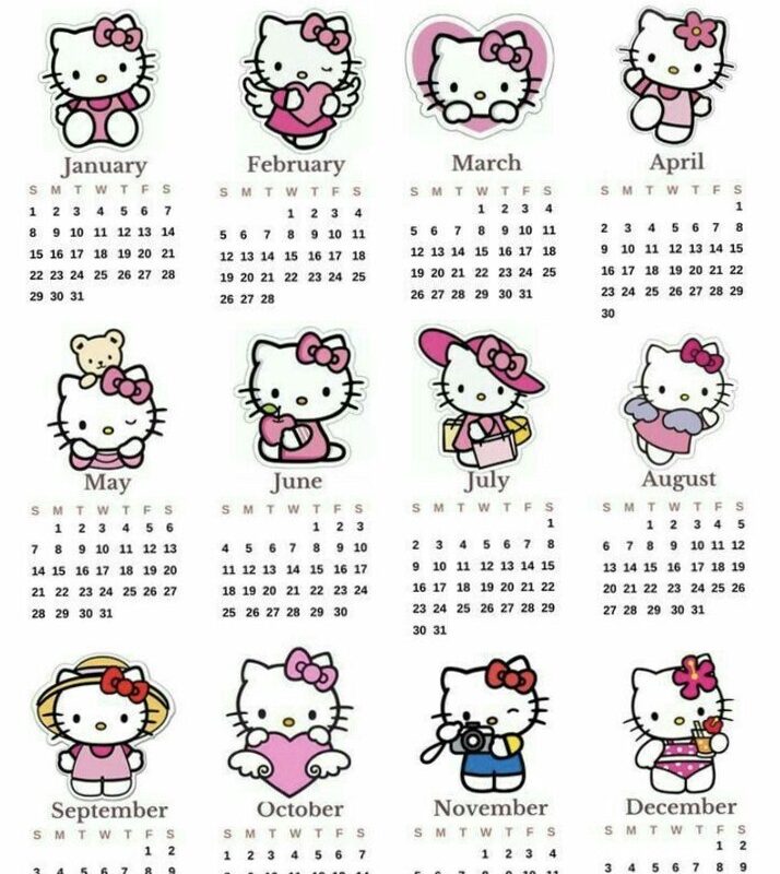 🤍 🤍 Adorable Hello Kitty Digital Planner Assets | secret to staying productive