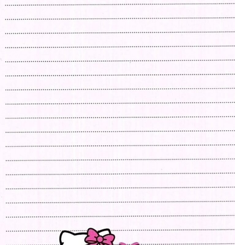 Adorable Hello Kitty Planner Assets for Romantic Routines — 🤍 🎀 dream life manifestation