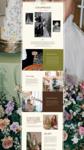 💌 🍰 Aesthetic Web Design for Wedding Planners | Creative Digital Templates | dream life manifestation