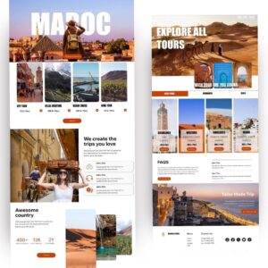 Agence de Voyage Website Template | PConcept — 🖌️ 🌈 romanticize your routine