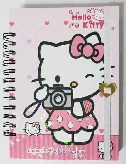 Agenda Escolar Hello Kitty Personalizada 🎒 — 🎨 🪄 dream life manifestation