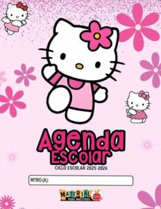 🤍 ✨ Agenda Hello Kitty 2025-2026 Gratis para Maestros | romanticize your routine