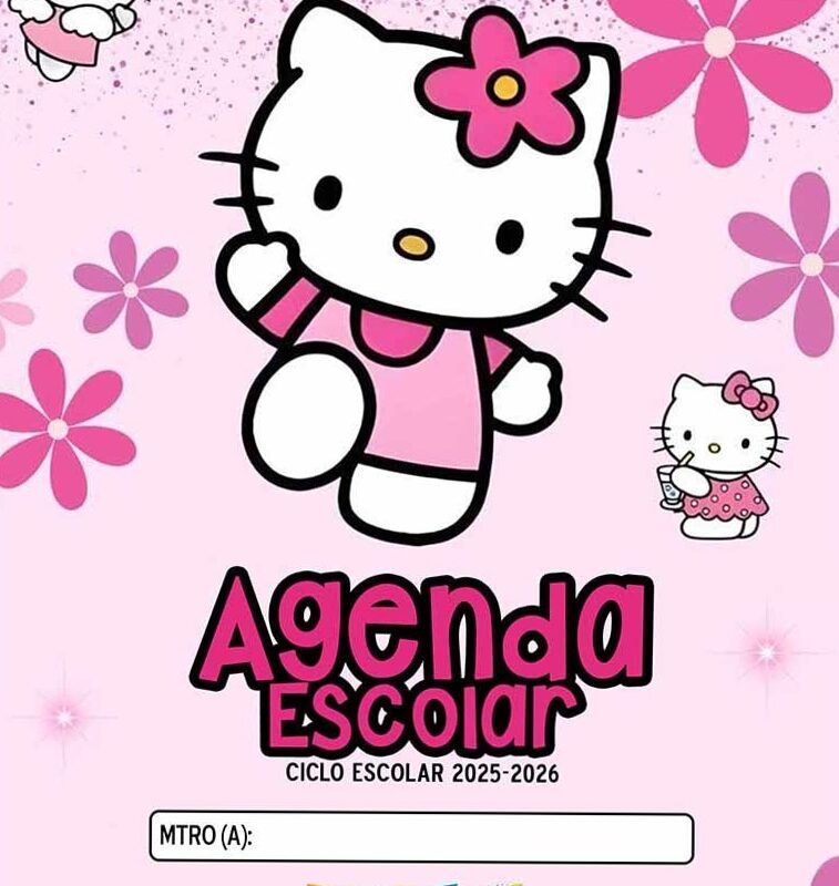 🤍 ✨ Agenda Hello Kitty 2025-2026 Gratis para Maestros | romanticize your routine