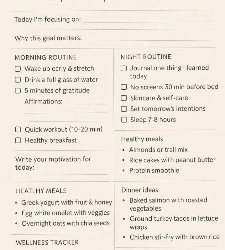 🕯️ 🤍 Becoming Her Daily Planner | Wellness & Self-Improvement for Women | stay inspired all year long