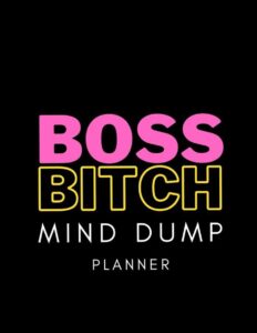 Boss Bitch Mind Dump Planner — Digital Design & Creative Assets — 🎀 ☁️ dream life manifestation