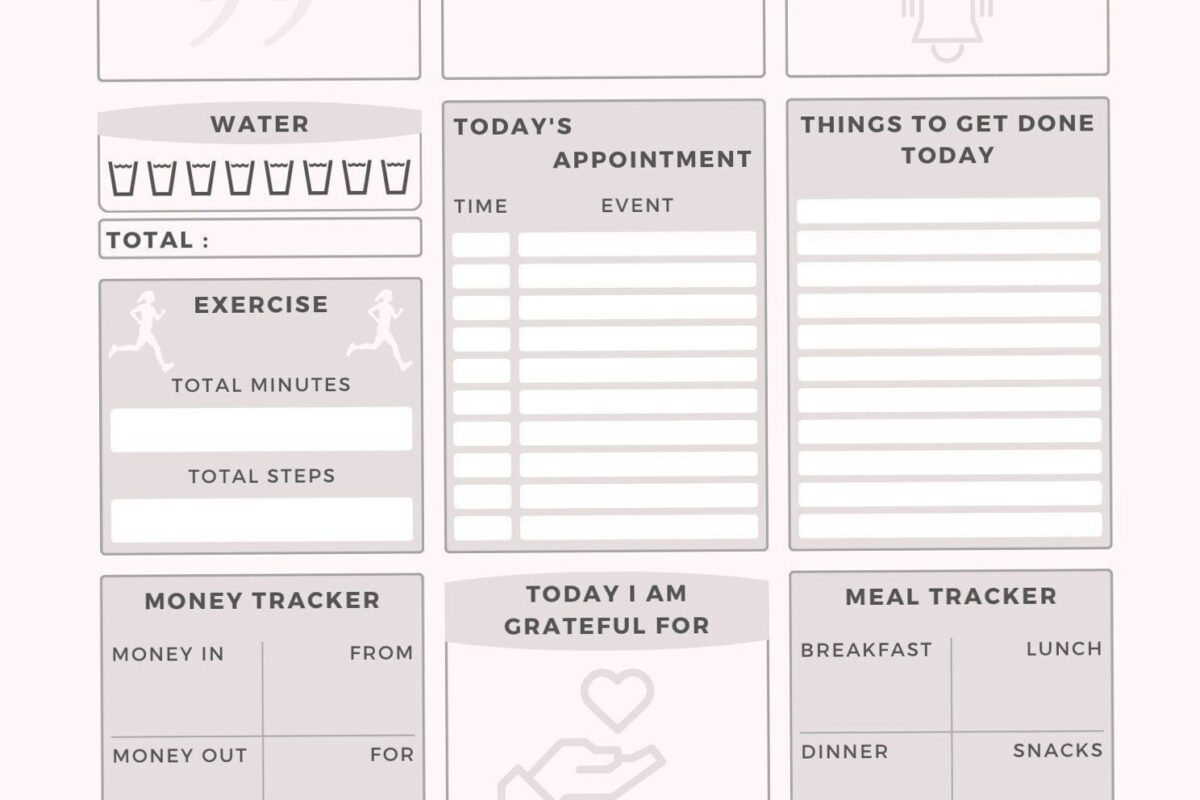 🌸 💌 Boss Lady Planner for Goals & Daily Wins | secret to staying productive