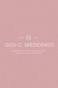 Branding & Website Design for Gigi C Weddings — 📝 📝 dream life manifestation