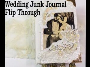 Bridal Shower Guest Book Junk Journal Flip Through — 🤍 🌿 stay inspired all year long