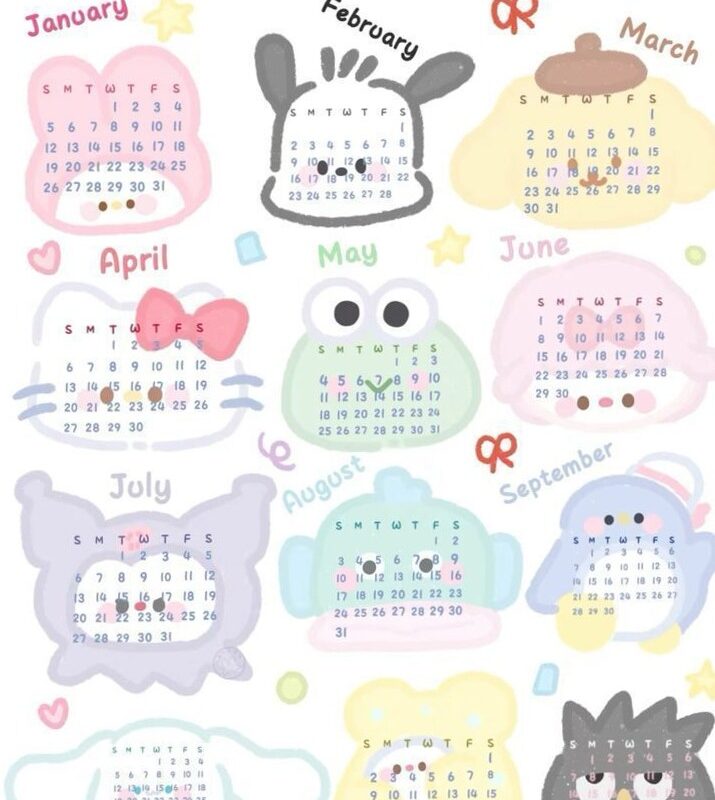 💎 📍 Calendario 2025: Digital Design & Creative Planner Templates | romanticize your routine