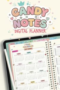 Candy Notes Digital Planner – 2025 Organization in Style — ✨ ✨ secret to staying productive