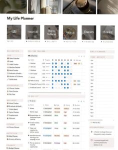 👰 💌 Clean Girl Notion Template for Digital Planners & Creative Assets | only tool for life admin
