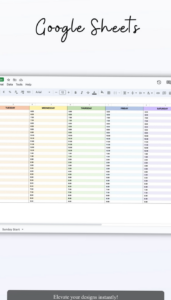 Colorful Digital Weekly Planner for Google Sheets & Excel – Organize Your Work Efficiently — 👰 💍 stay inspired all year long