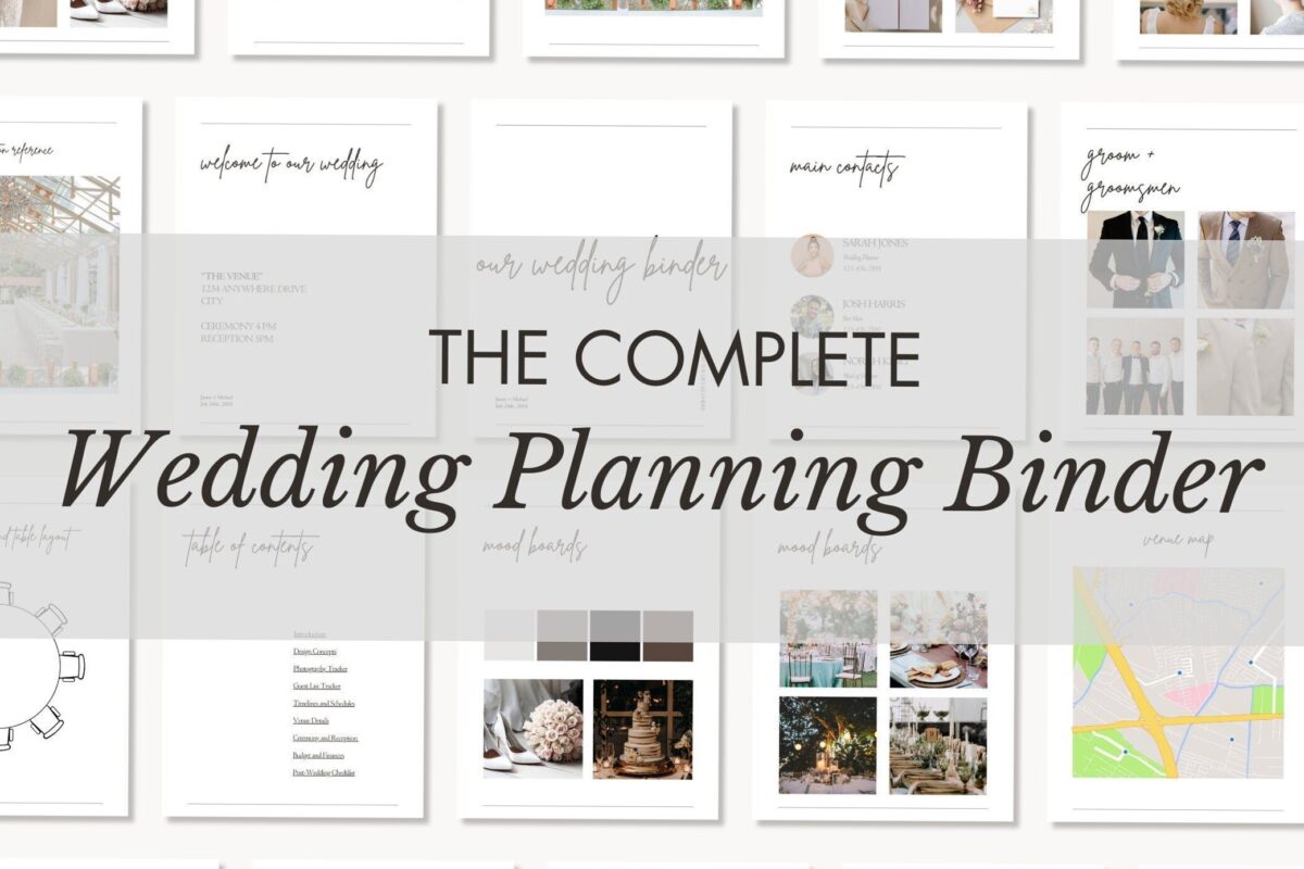 Complete Editable Wedding Planning Kit with Budget Sheets & Guest Trackers — 💌 🍰 ultimate printable checklist