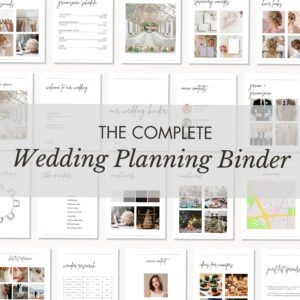 Complete Editable Wedding Planning Kit with Budget Sheets & Guest Trackers — 💌 🍰 ultimate printable checklist