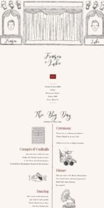 💎 🌈 Custom Animated Wedding Website Design Example | dream life manifestation