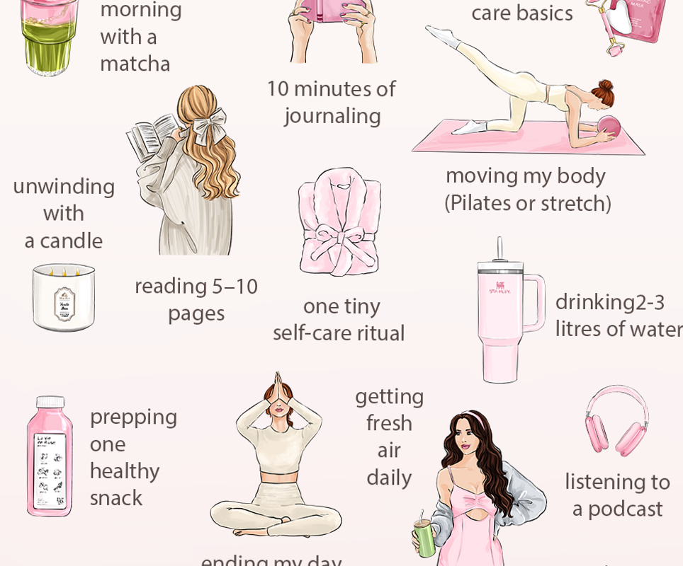 Daily Glow-Up Habits 2026: Wellness & Productivity Routines — 📍 🌈 romanticize your routine