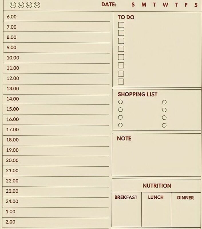Daily Planner Layouts for Creative Productivity — 💍 🥂 dream life manifestation
