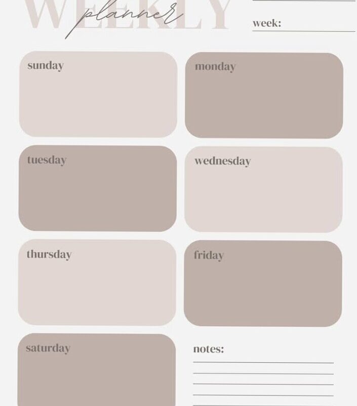 Daily Planner Printable – Boost Focus & Time Management — 🎨 🪄 secret to staying productive