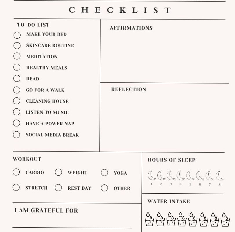 Daily, Weekly, Monthly Planner Templates & Checklists — 📁 📁 essential planning guide