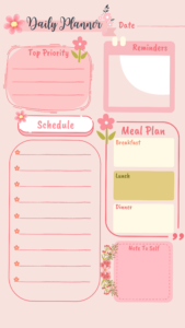 Digital Daily Planner for Creative Productivity — 🪄 🌈 secret to staying productive