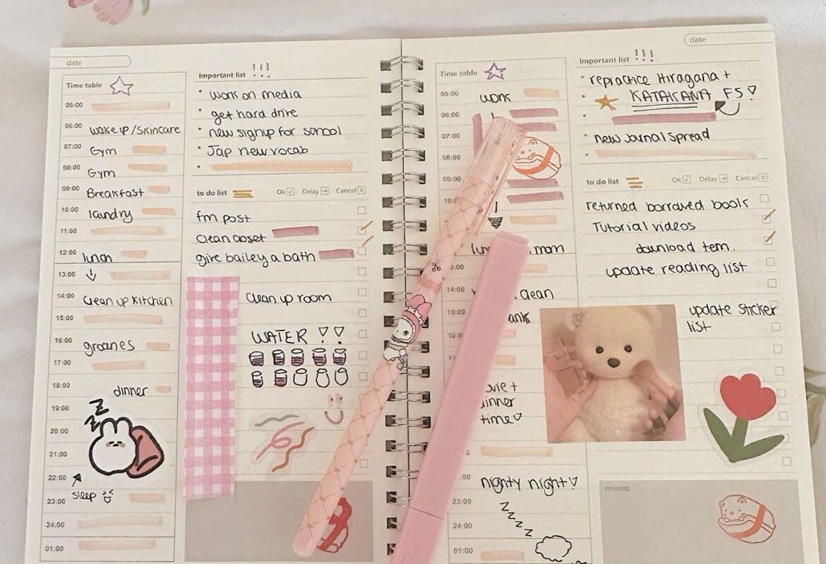 Digital Planner Design | Creative Asset Planner | Planner Layouts — 🤍 🤍 dream life manifestation