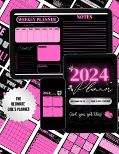 💎 🖌️ Digital Planner for Girls: Stay Organized and Inspired | secret to staying productive