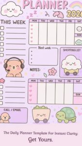 📊 📊 Digital Planner Templates for Creative Designers | romanticize your routine