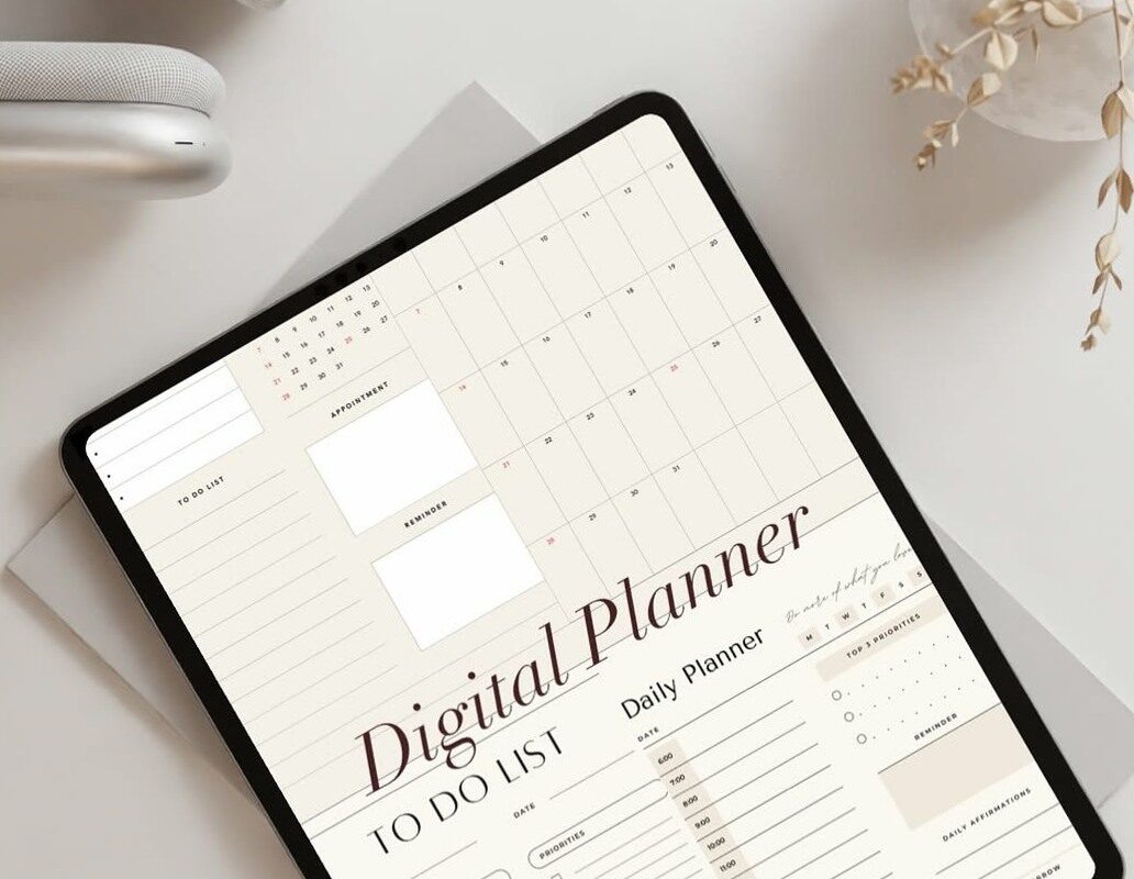 👰 🥂 Digital Planner To-Do List | Creative Design Template | dream life manifestation
