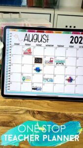 Digital Teacher Planner for Creative Educators — 🥂 💍 secret to staying productive