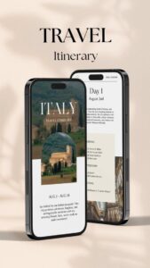 💎 💎 Digital Travel Itinerary & Mobile Journal Design | ultimate printable checklist